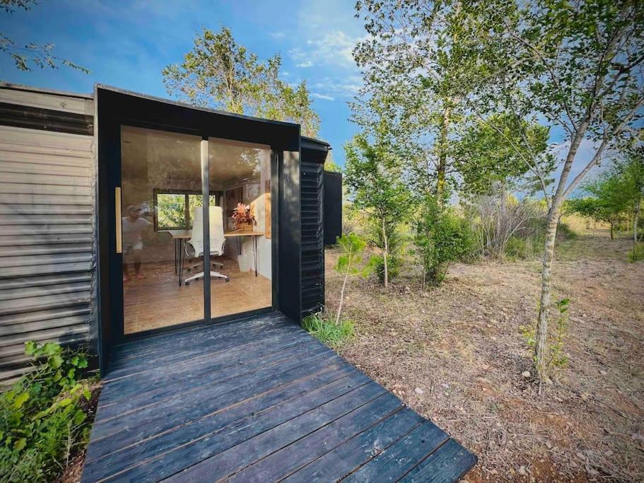 Eco Tiny Home & Office For Digital Nomads Vallmoll Exterior photo