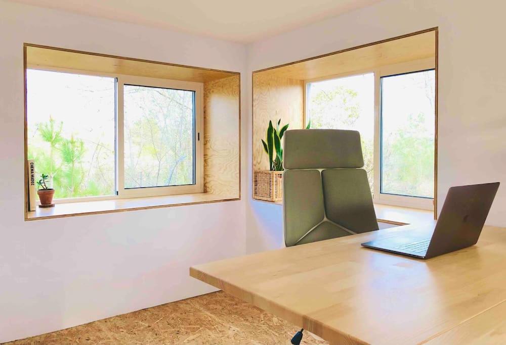 Eco Tiny Home & Office For Digital Nomads Vallmoll Exterior photo
