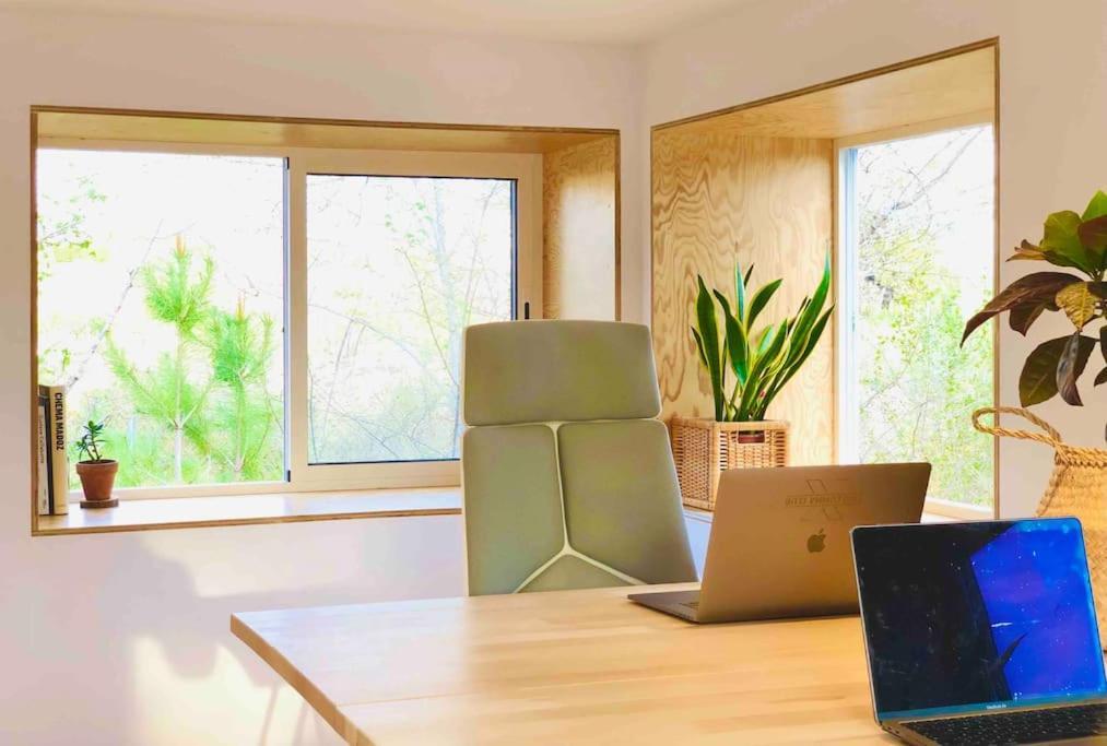 Eco Tiny Home & Office For Digital Nomads Vallmoll Exterior photo