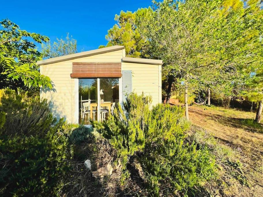 Eco Tiny Home & Office For Digital Nomads Vallmoll Exterior photo